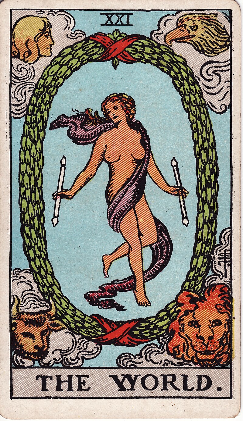 Tarot of the Day: XXI: The World