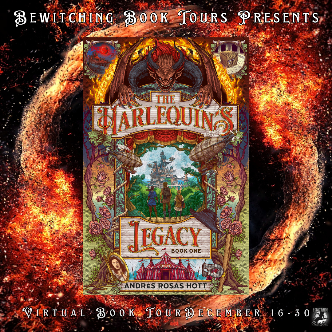 Spotlight: The Harlequin’s Legacy Book One Andrés Rosas Hott